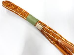 未使用品　正絹　手組帯締め